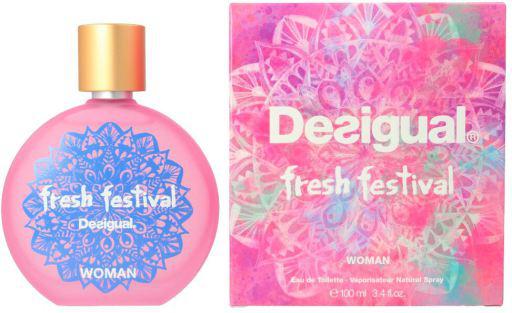Desigual Fresh Festival Eau de Toilette 100 ml Spray Desigual Fresh Festival Eau de Toilette 100 ml Spray