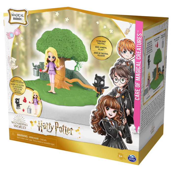 Spin Master Harry Potter Magical Minis Set de Cuidado de las Criaturas Mágicas con Luna Lovegood Spin Master Harry Potter Magical Minis Set de Cuidado de las Criaturas Mágicas con Luna Lovegood