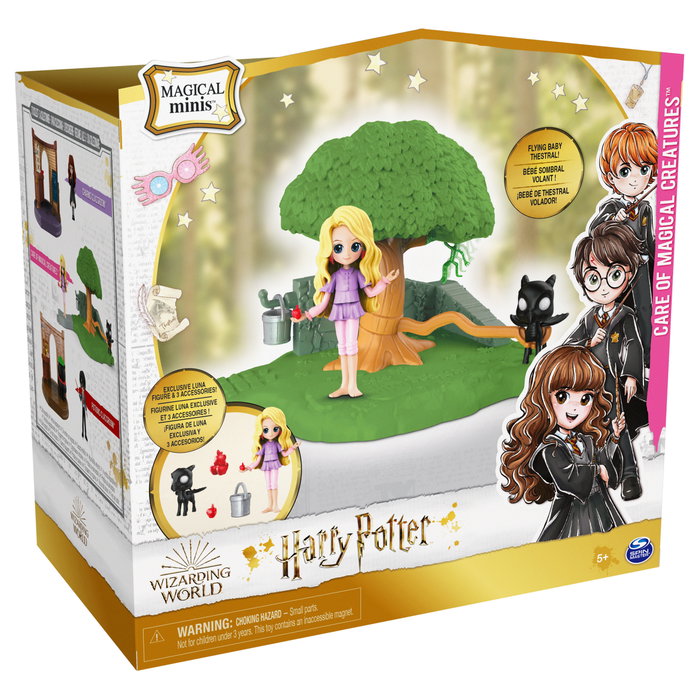 Spin Master Harry Potter Magical Minis Set de Cuidado de las Criaturas Mágicas con Luna Lovegood Spin Master Harry Potter Magical Minis Set de Cuidado de las Criaturas Mágicas con Luna Lovegood