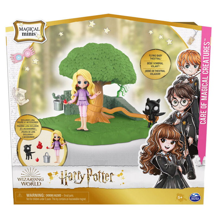 Spin Master Harry Potter Luna Lovegood Criaturas Mágicas Diorama A7196 Wizarding World Spin Master Harry Potter Luna Lovegood Criaturas Mágicas Diorama A7196 Wizarding World
