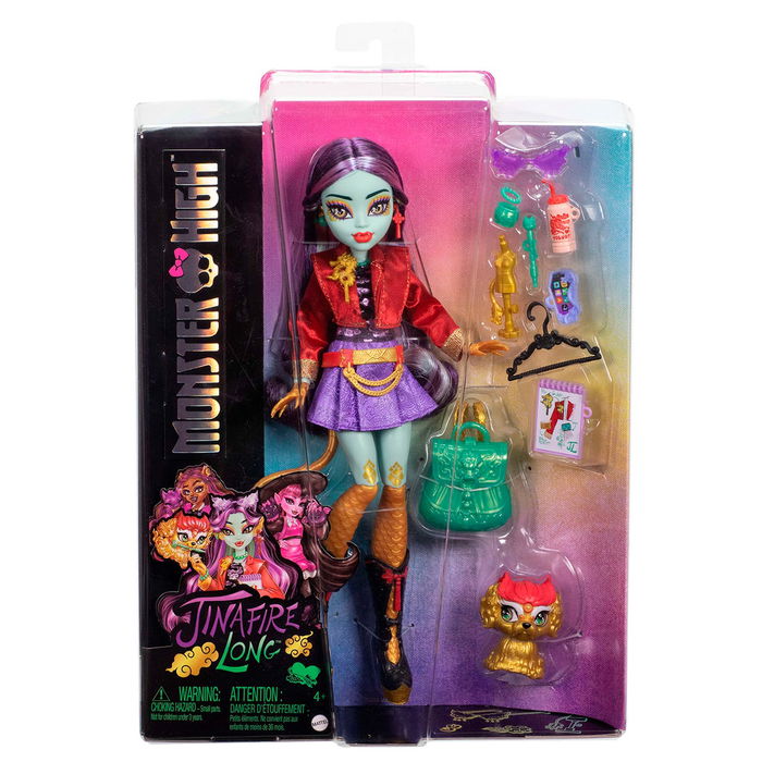 Monster High Muñeca Jinafire Long Hyv58 Mattel Juguete