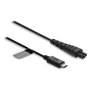 DeLOCK Cable de carga USB Tipo-C™ a 2 pines para afeitadoras Remington