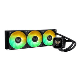 ASUS TUF Gaming LC III 360 ARGB LCD - Kit de Refrigeración Líquida AIO con Pantalla LCD y Radiador de 360 mm, 3 Ventiladores ARGB, Compatible con Intel y AMD