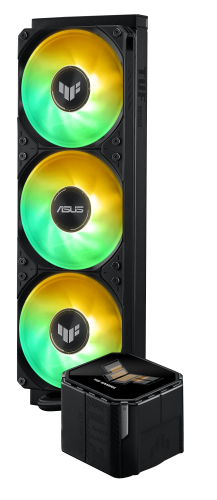 Asus TUF Gaming LC III 360 ARGB LCD Refrigeración Líquida Todo en Uno, 12cm, 90RC01A1-B0EAY0, Negro