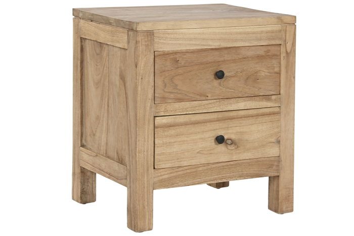 DKD Home Decor Mesita de Noche Mindi 45x35x50