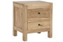 DKD Home Decor Mesita de Noche Mindi 45x35x50