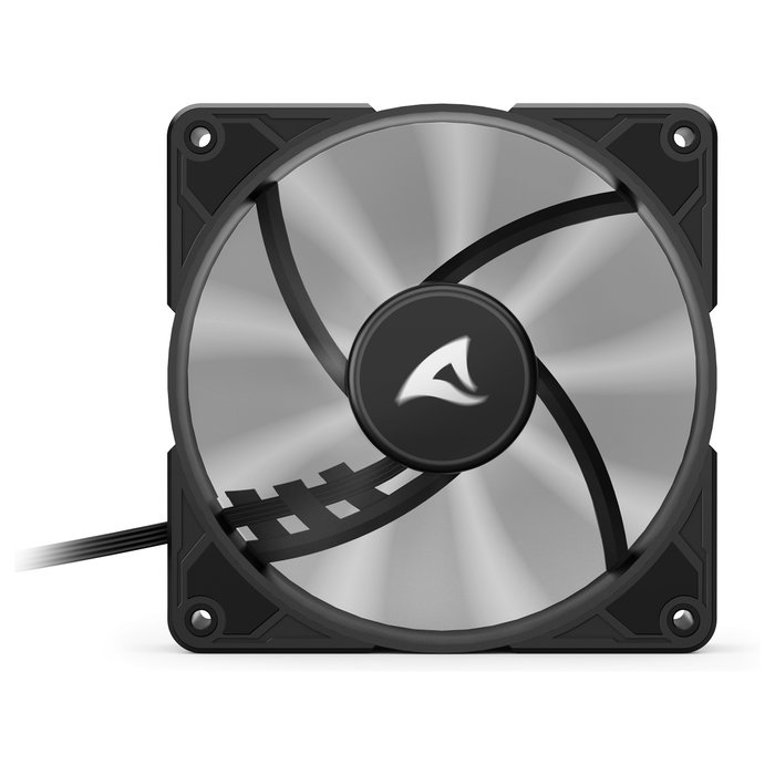 Sharkoon SilentStorm BW120 PWM Ventilador 12 cm 450-1400 RPM 89.06 m³/h Negro Azul