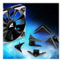 Sharkoon SilentStorm BW120 PWM Ventilador 12 cm 450-1400 RPM 89.06 m³/h Negro Azul
