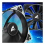 Sharkoon SilentStorm BW120 PWM Ventilador 12 cm 450-1400 RPM 89.06 m³/h Negro Azul