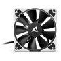 Sharkoon SilentStorm BW120 PWM Ventilador 12 cm 450-1400 RPM 89.06 m³/h Negro Azul
