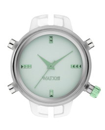 Watxandco RWA7021 Reloj para Mujer con Esfera Verde
