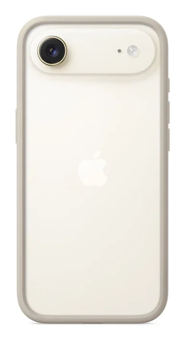 Apple MH044ZM/A Funda Bumper para iPhone Air 6.5" - Bronceado - Policarbonato - Delgada y Ligera con Protección en los Bordes y Correa Crossbody