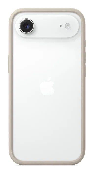 Apple MH044ZM/A Funda Bumper para iPhone Air 6.5" - Bronceado - Policarbonato - Delgada y Ligera con Protección en los Bordes y Correa Crossbody