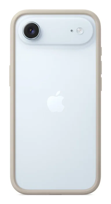 Apple MH044ZM/A Funda Bumper para iPhone Air 6.5" - Bronceado - Policarbonato - Delgada y Ligera con Protección en los Bordes y Correa Crossbody