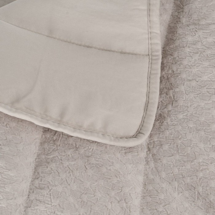 Ixia Colcha Beige de Poliéster 180 x 260 cm