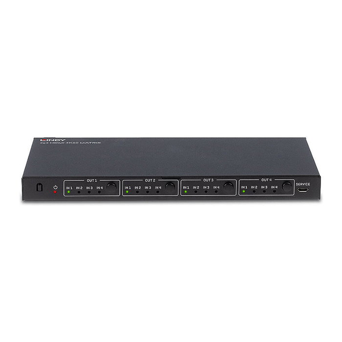 LINDY Matriz HDMI 4x4 4K UHD 38152 LINDY Matriz HDMI 4x4 4K UHD 38152