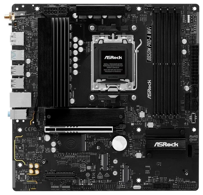 ASRock B850M Pro-A WiFi micro ATX AMD B850