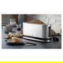 WMF 04.1412.0011 Tostadora de ranura larga de acero inoxidable para 2 rebanadas