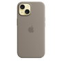 Apple Funda iPhone 15 Silicone Case with MagSafe - Clay