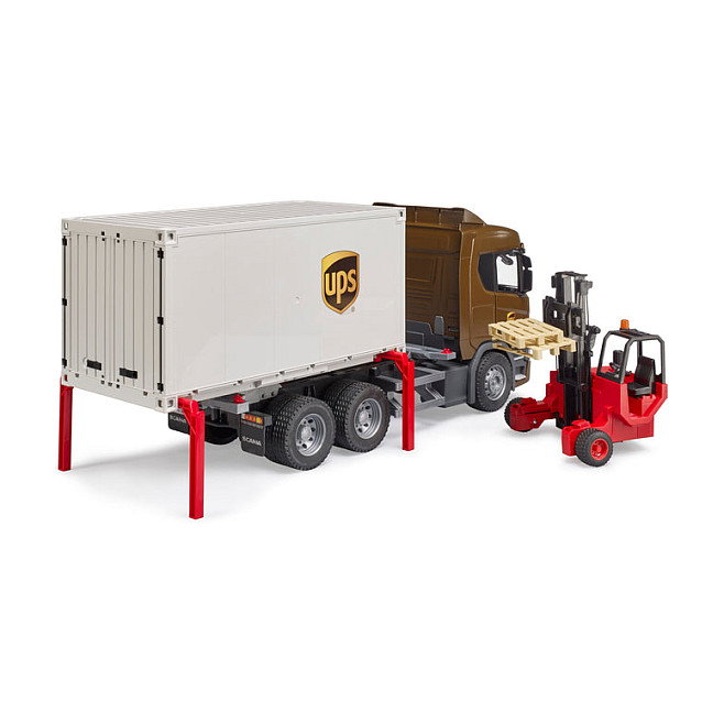 bruder SCANIA Super 560R UPS Logistics Truck Multicolor Escala 1:16 bruder SCANIA Super 560R UPS Logistics Truck Multicolor Escala 1:16