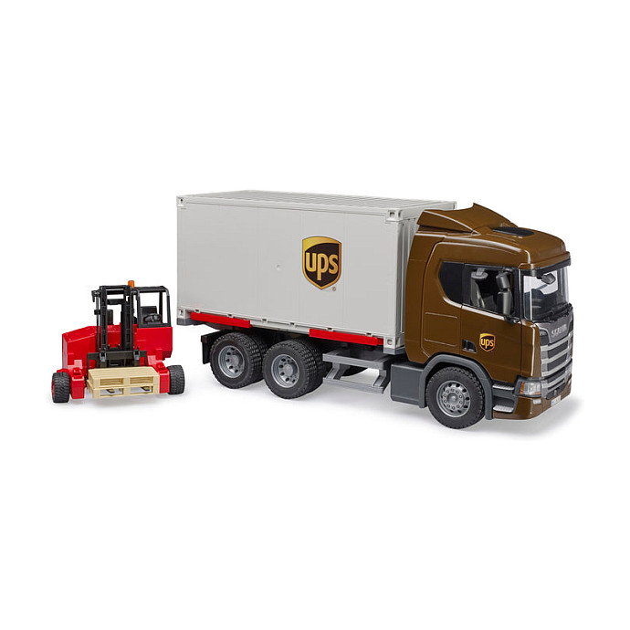 bruder SCANIA Super 560R UPS Logistics Truck Multicolor Escala 1:16 bruder SCANIA Super 560R UPS Logistics Truck Multicolor Escala 1:16