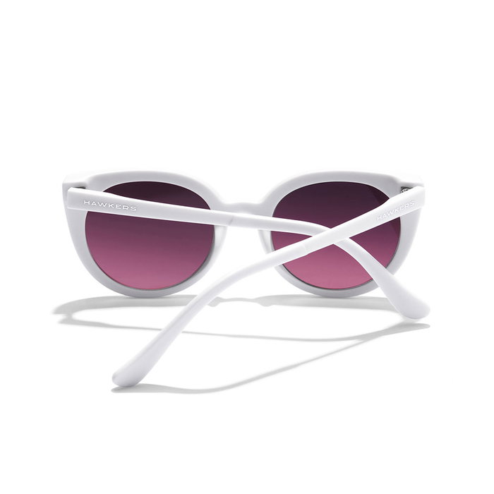 Hawkers Gafas de Sol Niños DIVINE KIDS #white black to pink Montura Blanca, Cristal Negro, UV C3