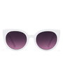 Hawkers Gafas de Sol Niños DIVINE KIDS #white black to pink Montura Blanca, Cristal Negro, UV C3