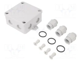 OBO BETTERMANN Caja de conexiones B 9/K gris claro