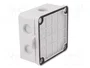 OBO BETTERMANN Caja de conexiones B 9/K gris claro