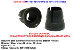 Matabi Cono de Recambio de 10 mm