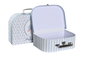DKD Home Decor Caja Baby Patito Lindo 23 Set de 3 Piezas Azul Multicolor 9.5 x 20 x 28 cm