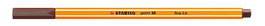STABILO Point 88 Rotulador de Fibra Marrón (Set de 10)
