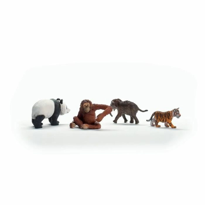 Schleich Mis primeros animales asiáticos, figuras de animales Vida salvaje Schleich Mis primeros animales asiáticos, figuras de animales Vida salvaje