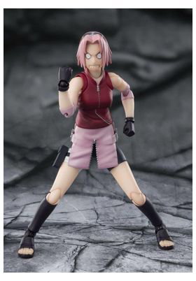 Tamashii Nations S.H. Figuarts Sakura Haruno Inheritor of Tsunade's Indominable Will Version