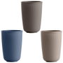 Day Juego de 4 Vasos de 300 ml con Relieve Estriado