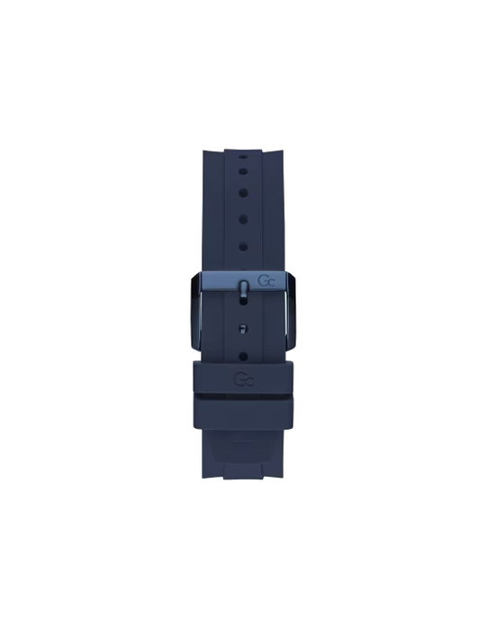 GC Y81006G5MF Reloj para Hombre con Correa Azul y Esfera Gris