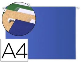 Liderpapel Carpeta colgante azul A4