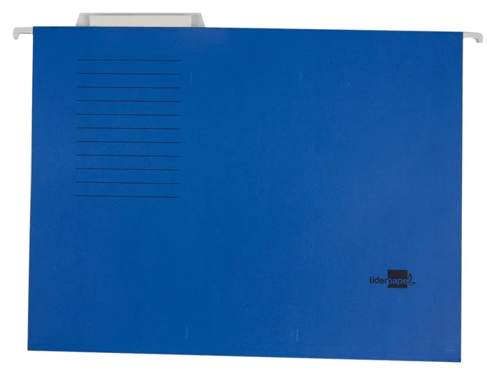 Liderpapel Carpeta colgante azul A4