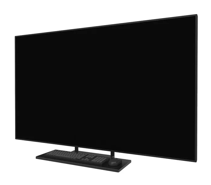 Neomounts AV40-500BL Kit de Estante para Teclado para Soporte de TV, Compatibilidad VESA 200x200 a 800x600 mm, Para Pantallas desde 43", Capacidad de Carga 2.5 kg, Color Negro