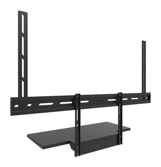Neomounts AV40-500BL Kit de Estante para Teclado para Soporte de TV, Compatibilidad VESA 200x200 a 800x600 mm, Para Pantallas desde 43", Capacidad de Carga 2.5 kg, Color Negro