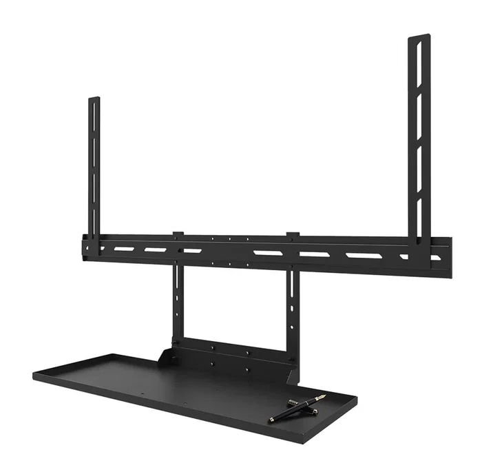 Neomounts AV40-500BL Kit de Estante para Teclado para Soporte de TV, Compatibilidad VESA 200x200 a 800x600 mm, Para Pantallas desde 43", Capacidad de Carga 2.5 kg, Color Negro