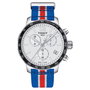 Tissot T095.417.17.037.18 con correa de nailon azul y caja gris