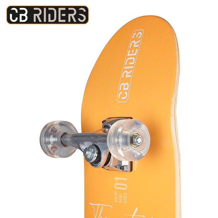 CB Riders Skateboard infantil 4 ruedas negro 79 cm CB Riders Skateboard infantil 4 ruedas negro 79 cm