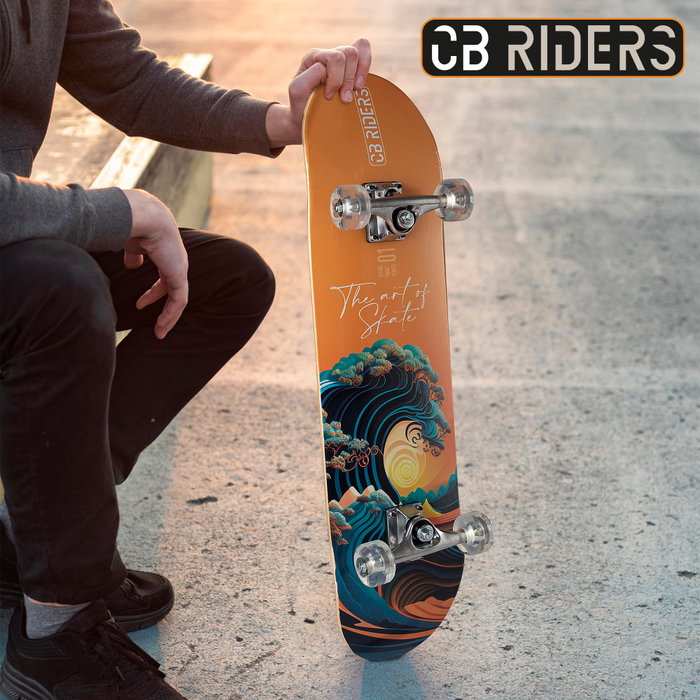 CB Riders Skateboard infantil 4 ruedas negro 79 cm CB Riders Skateboard infantil 4 ruedas negro 79 cm