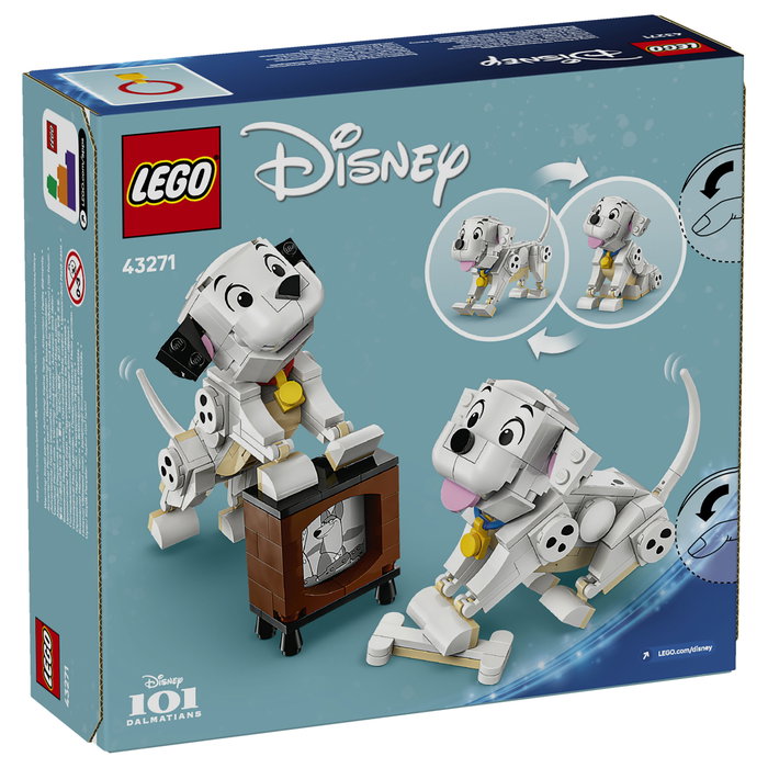LEGO Disney Lucky y Penny: Cachorros de 101 Dálmatas, 268 piezas LEGO Disney Lucky y Penny: Cachorros de 101 Dálmatas, 268 piezas