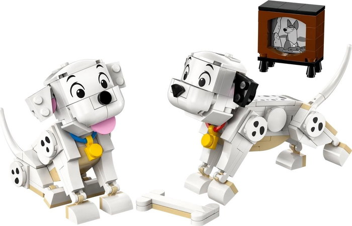 LEGO Disney Lucky y Penny: Cachorros de 101 Dálmatas, 268 piezas LEGO Disney Lucky y Penny: Cachorros de 101 Dálmatas, 268 piezas