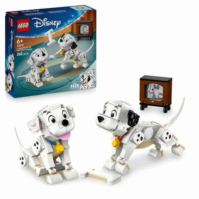 LEGO Disney Lucky y Penny: Cachorros de 101 Dálmatas, 268 piezas LEGO Disney Lucky y Penny: Cachorros de 101 Dálmatas, 268 piezas