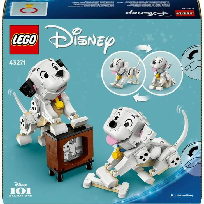 LEGO Disney Lucky y Penny: Cachorros de 101 Dálmatas, 268 piezas LEGO Disney Lucky y Penny: Cachorros de 101 Dálmatas, 268 piezas