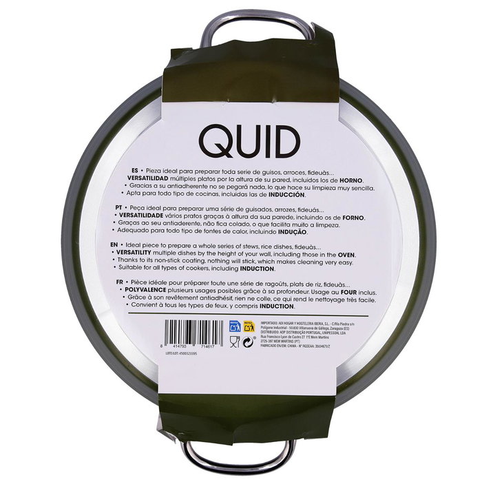 Tartera Arrocera Aluminio Prensado Naturalia Quid 32x5 cm - 2,3 L