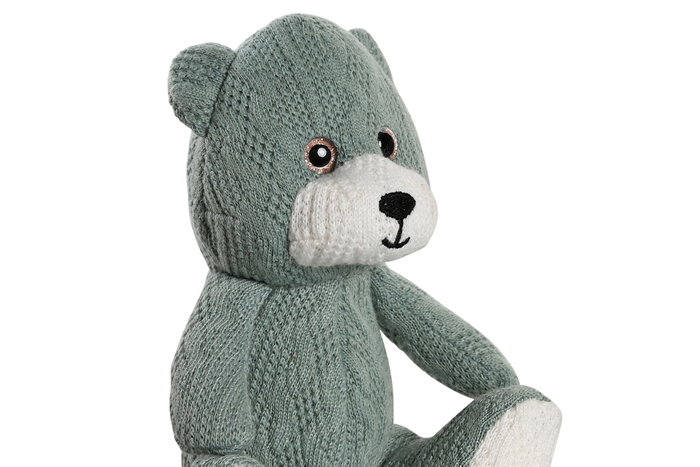 DKD Home Decor Peluche de Osito Surtido de 4 Unidades en Poliéster DKD Home Decor Peluche de Osito Surtido de 4 Unidades en Poliéster